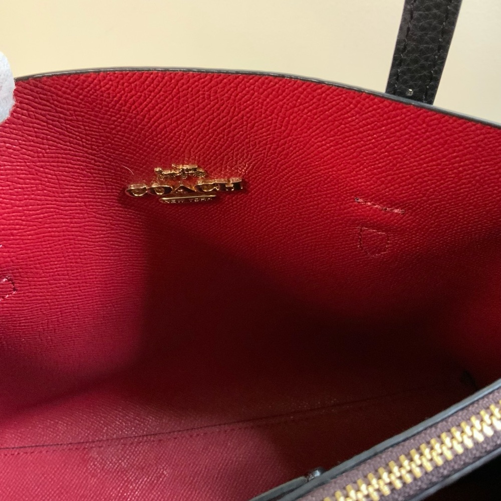 Coach MollieTote/Crossbody bag.(NWOT) Black - Picture 6 of 14